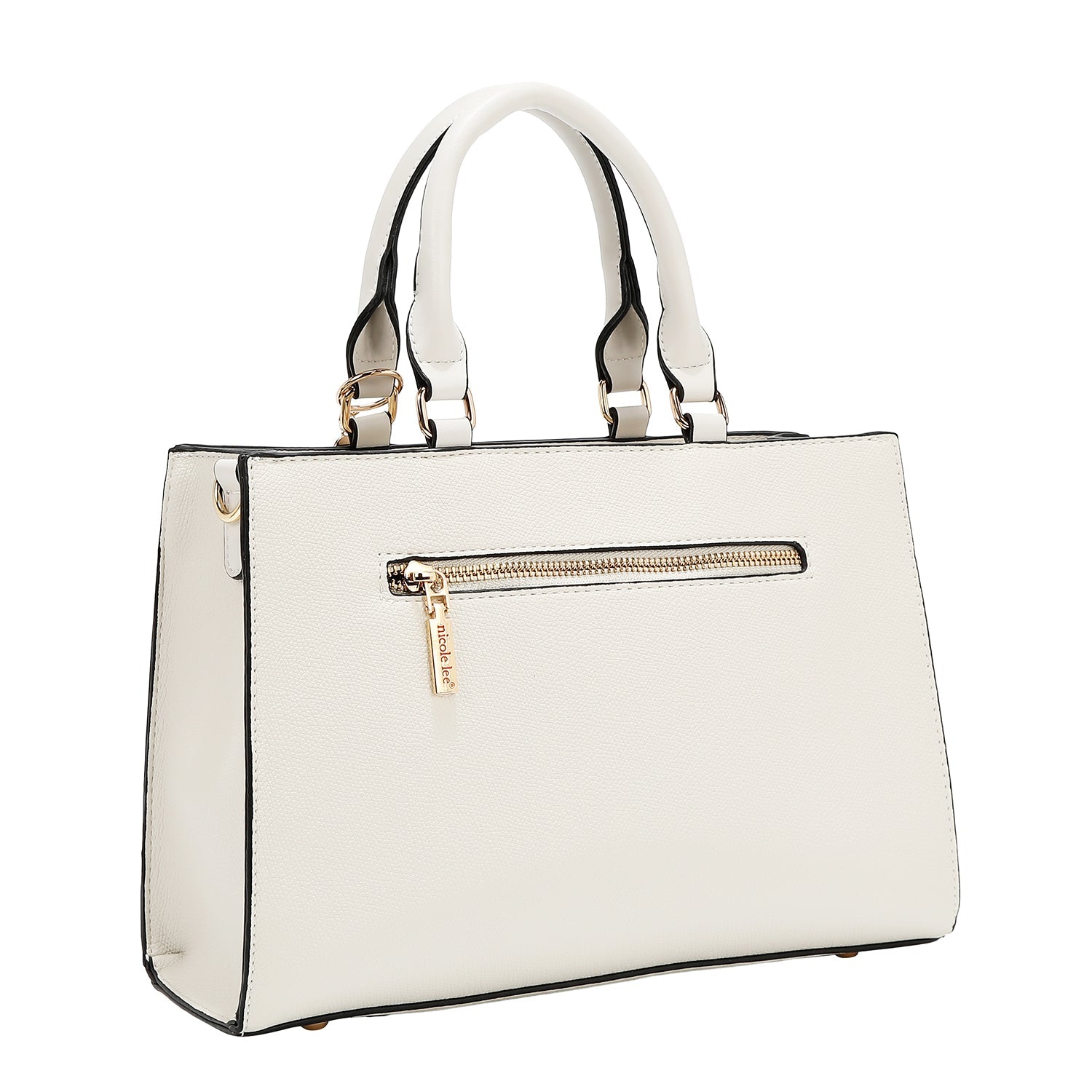 BOLSO DE BOLSILLO CON BLOQUES DE COLOR (BLANCO)-4