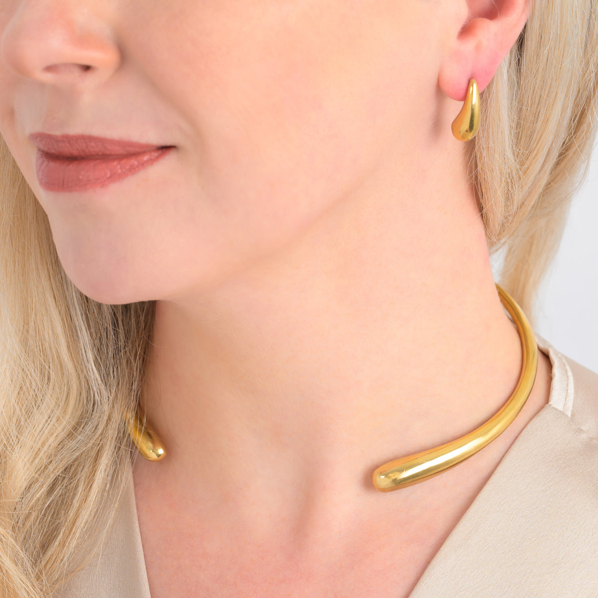 Jelani Recycled Brass Earrings